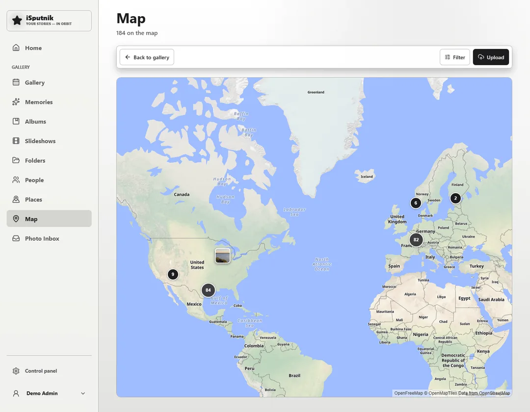 Map: Everywhere you have been, on one map.